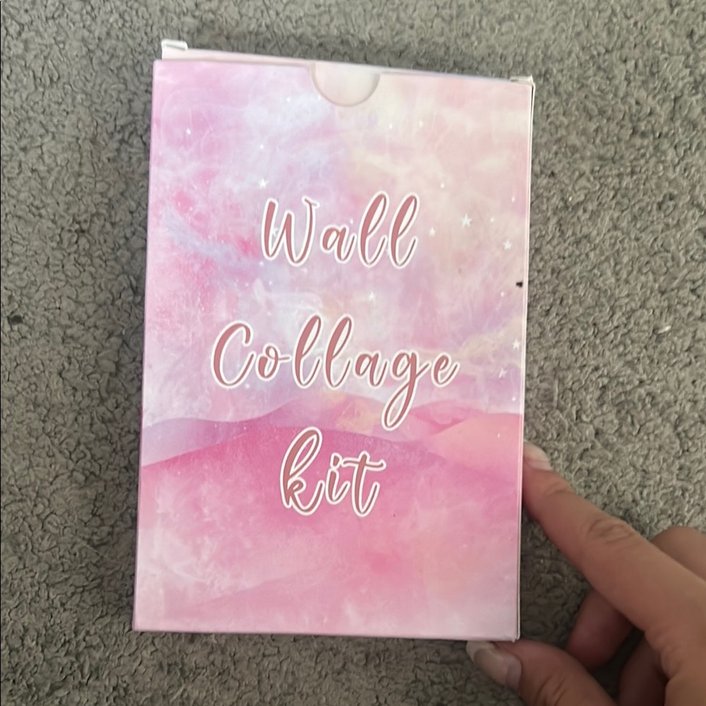 Pink Wall Collage Kit